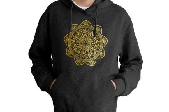 Download Editable Mandala Printed T-shirt Design - Premium Resources